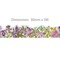 Wrapables Landscape Floral Metallic Gold Foil Washi Tape, 30mm x 3M